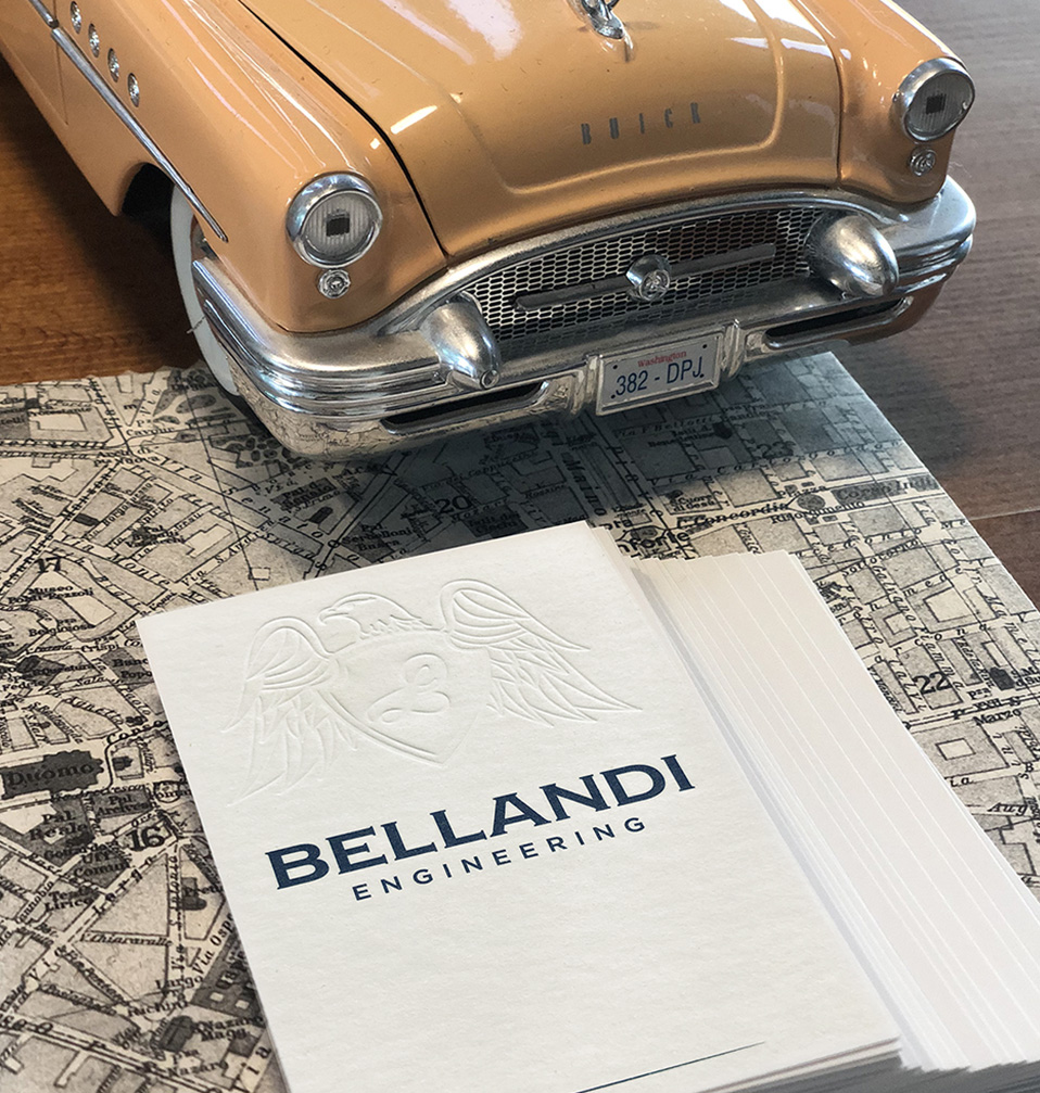 Bellandi Engineering biglietti da visita