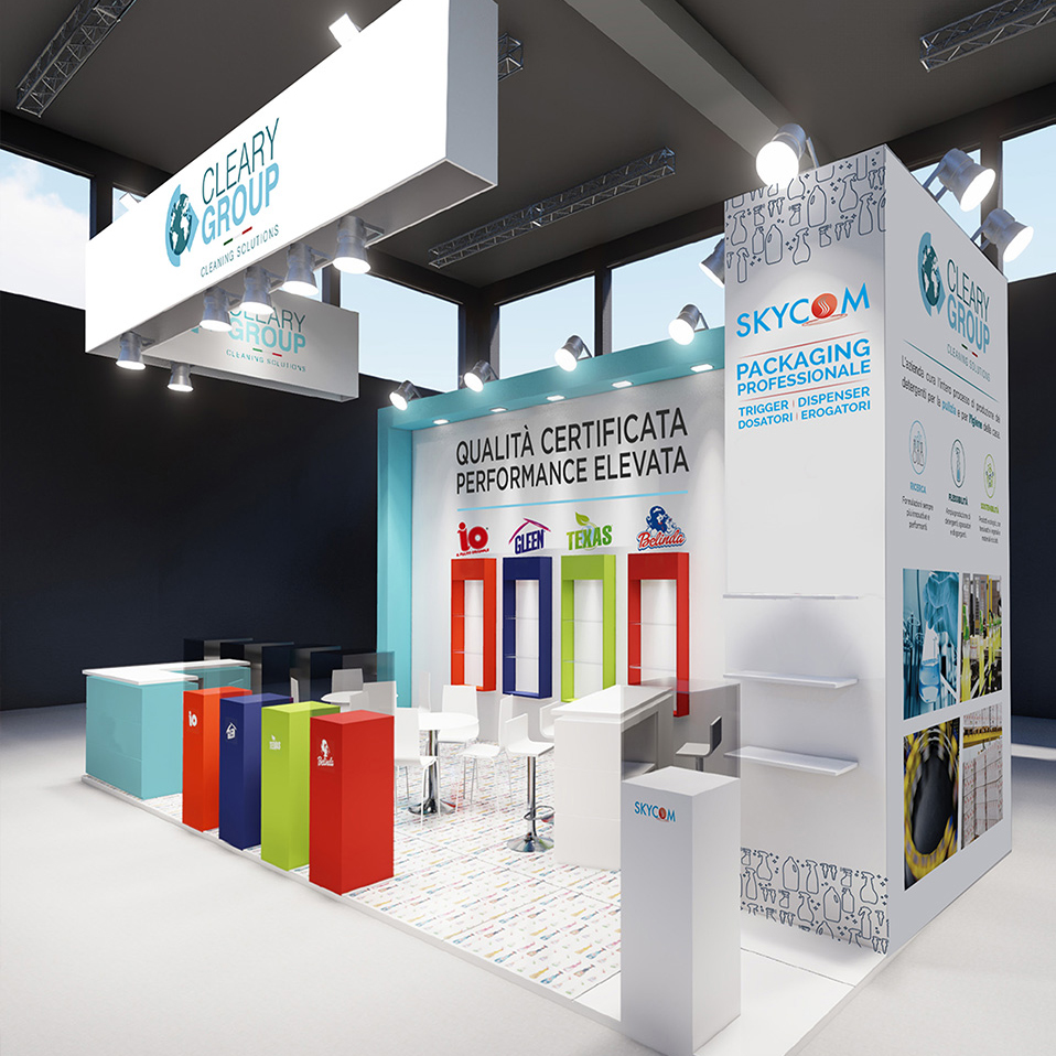Cleary Group design stand Pulire Verona