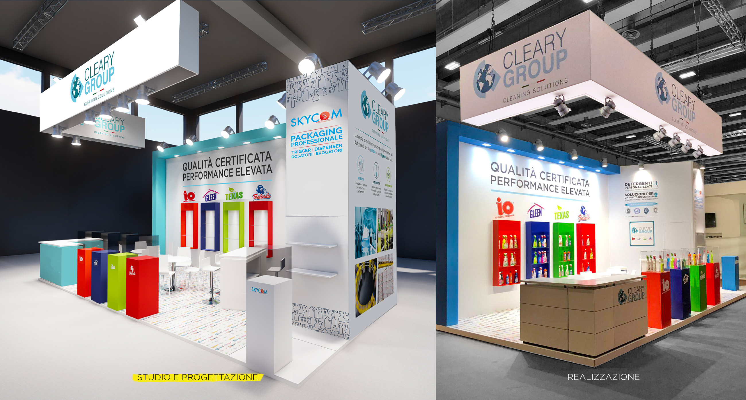 Cleary Group design stand Pulire Verona