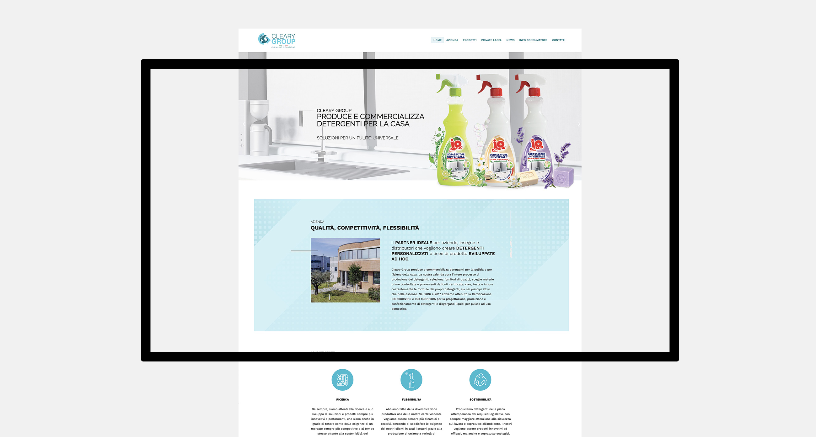 Cleary Group webdesign